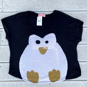 Cute Penguin Top NWT